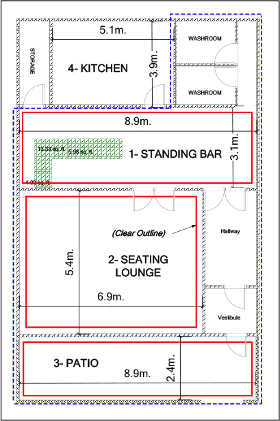 Diagram of sample floorplan